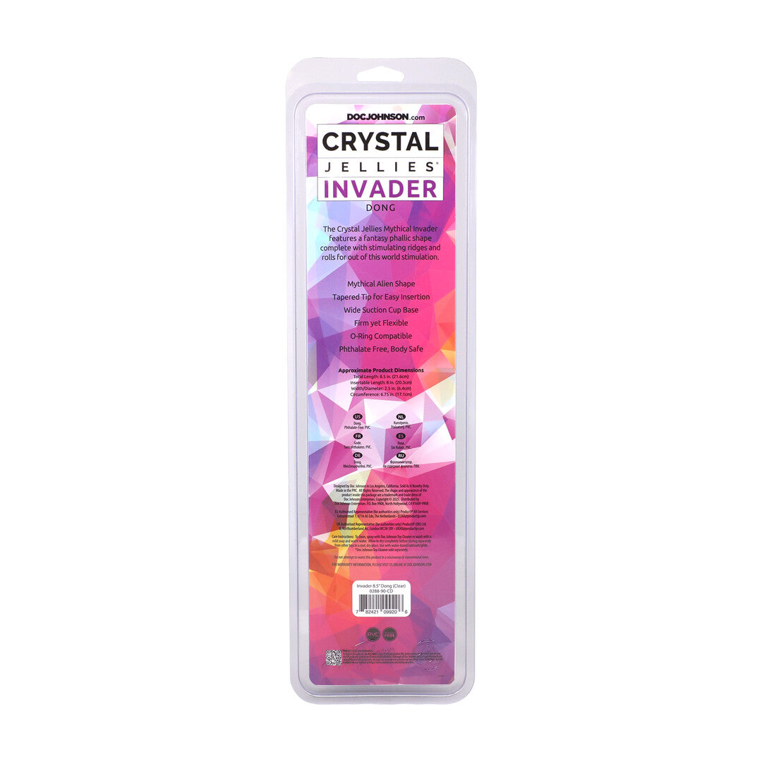 Invader Fantasy Dildo 8.5 / 21,6 Cm Clear