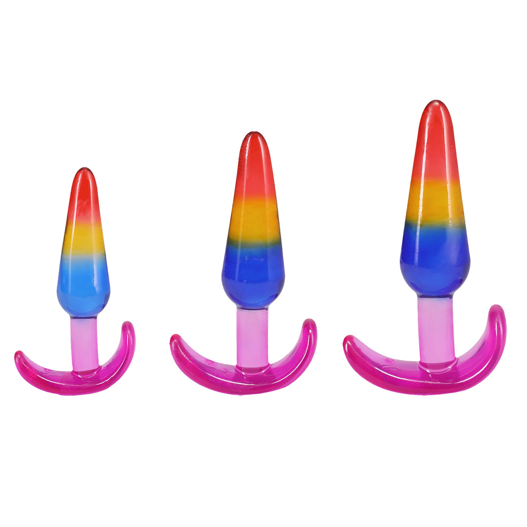 Anal Trainer Set S/m/l Rainbow