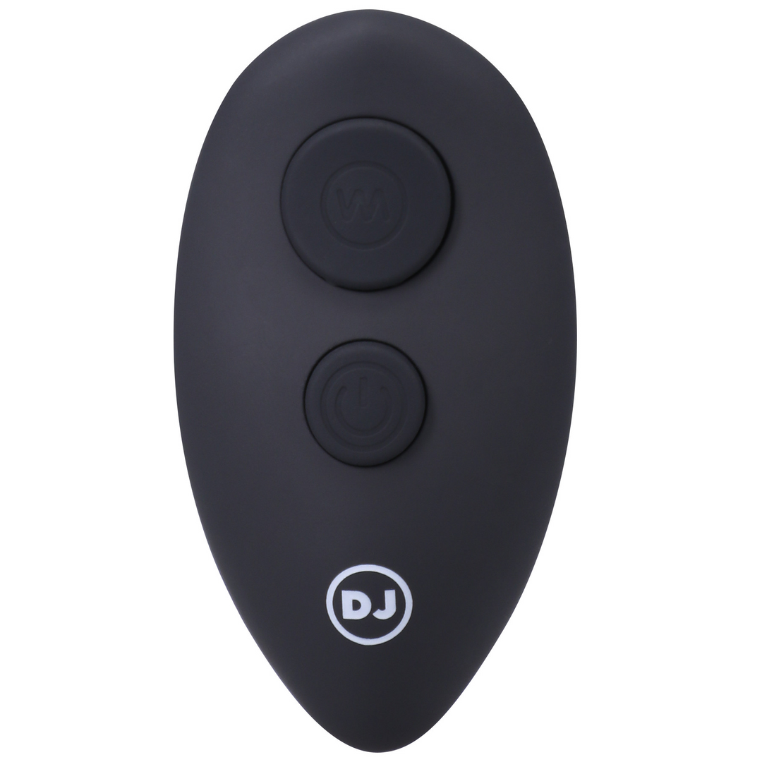 Beaded Vibe Silicone Anal Plug With Remote Control 2