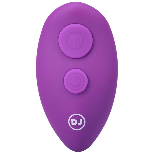 Beaded Vibe Silicone Anal Plug With Remote Control 1