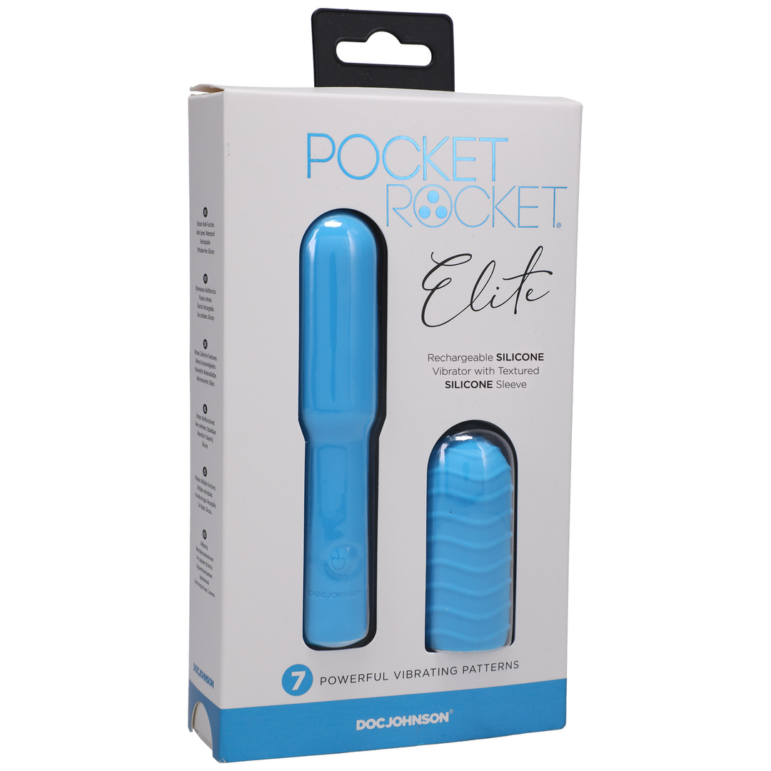 Elite Mini Vibrator With Interchangeable Attachment 4 / 10 Cm 3