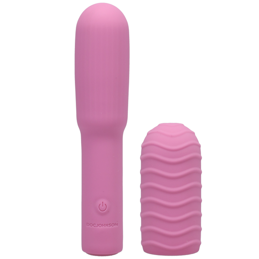 Elite Mini Vibrator With Interchangeable Attachment 4 / 10 Cm 1