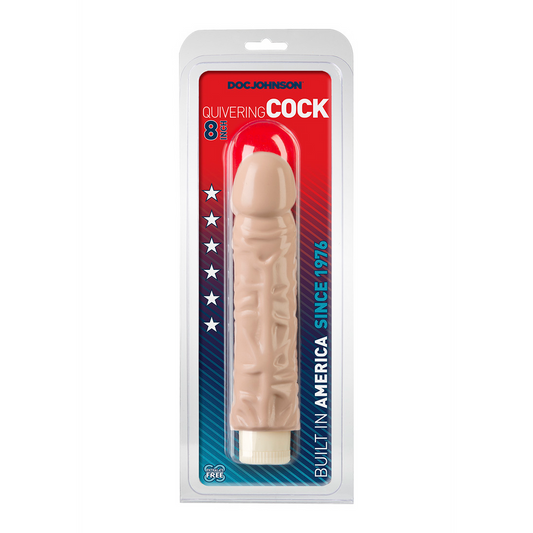 Quivering Cock Realistic Multispeed Vibrator 8 / 20 Cm 2