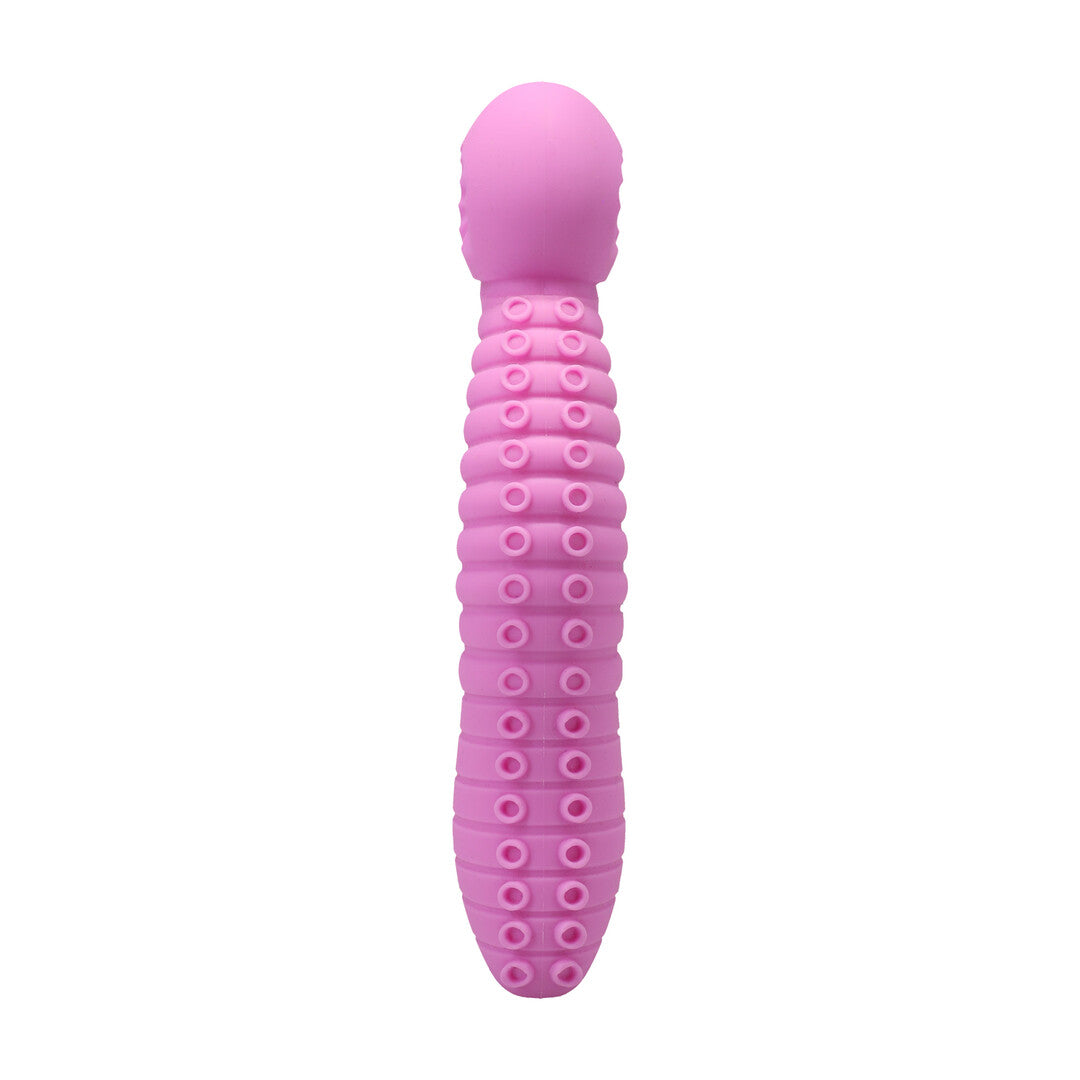 Into The C Seapuss Warming Rippled Rabbit Vibrator Purple