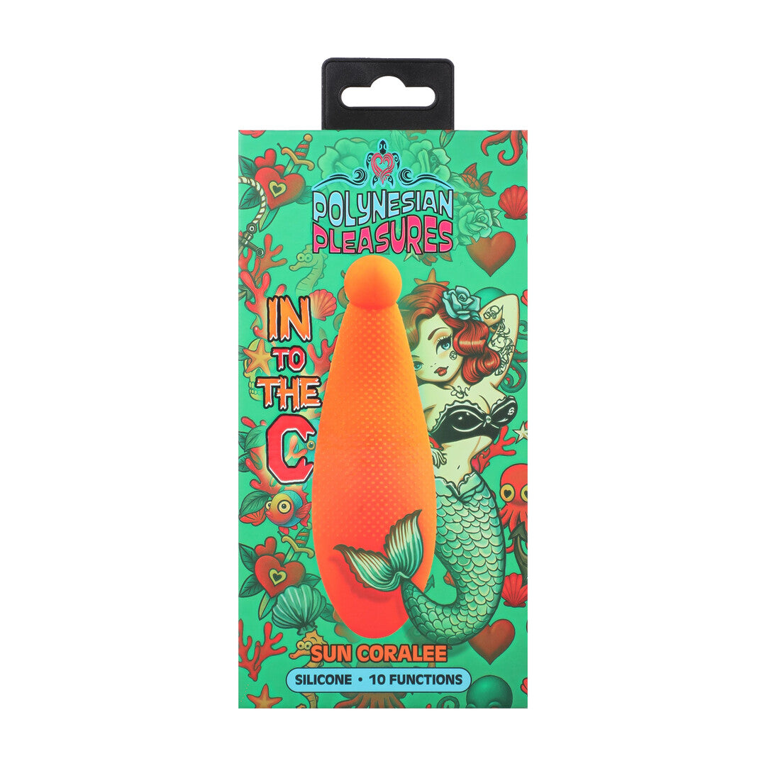 Into The C Sun Coralee Tip Vibrator Sunrise Orange