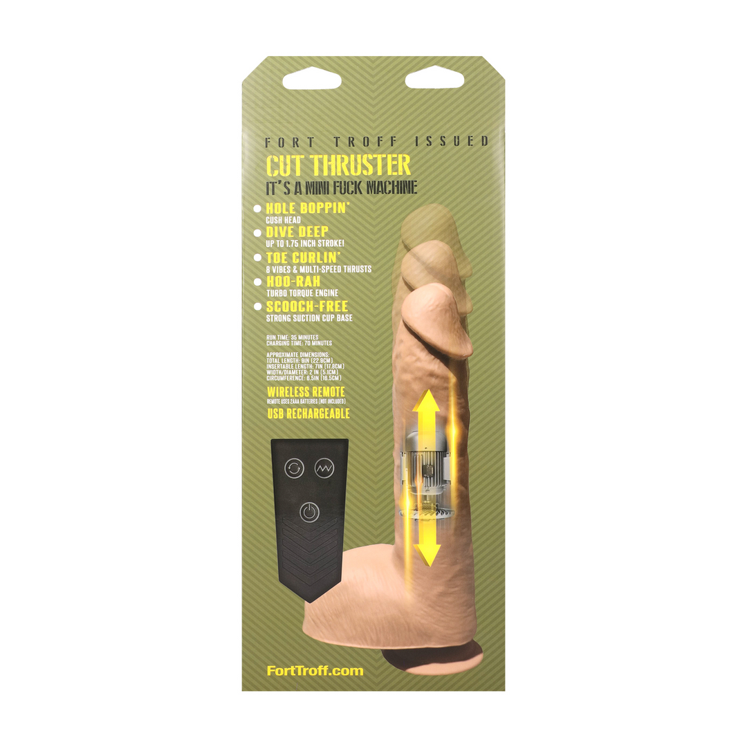 Cut Thruster Thrusting Vibrator Vanilla