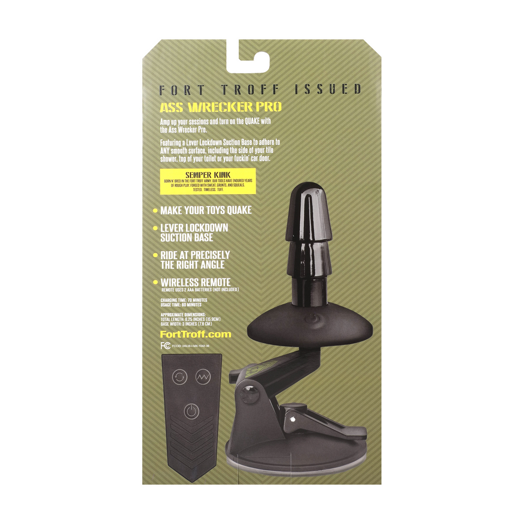 Vac U Lock Ass Wrecker Pro With Wireless Remote Black