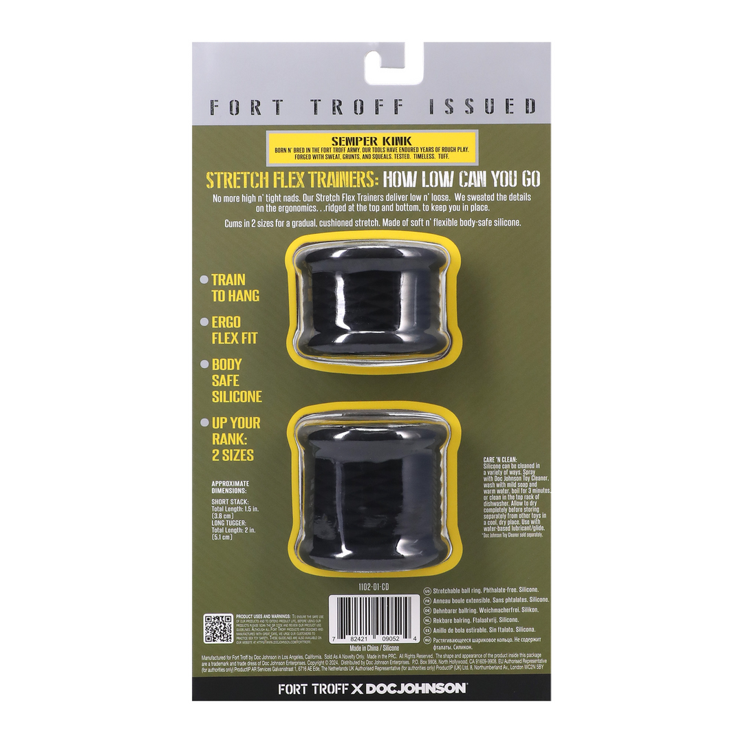 Stretch Flex Trainers Black