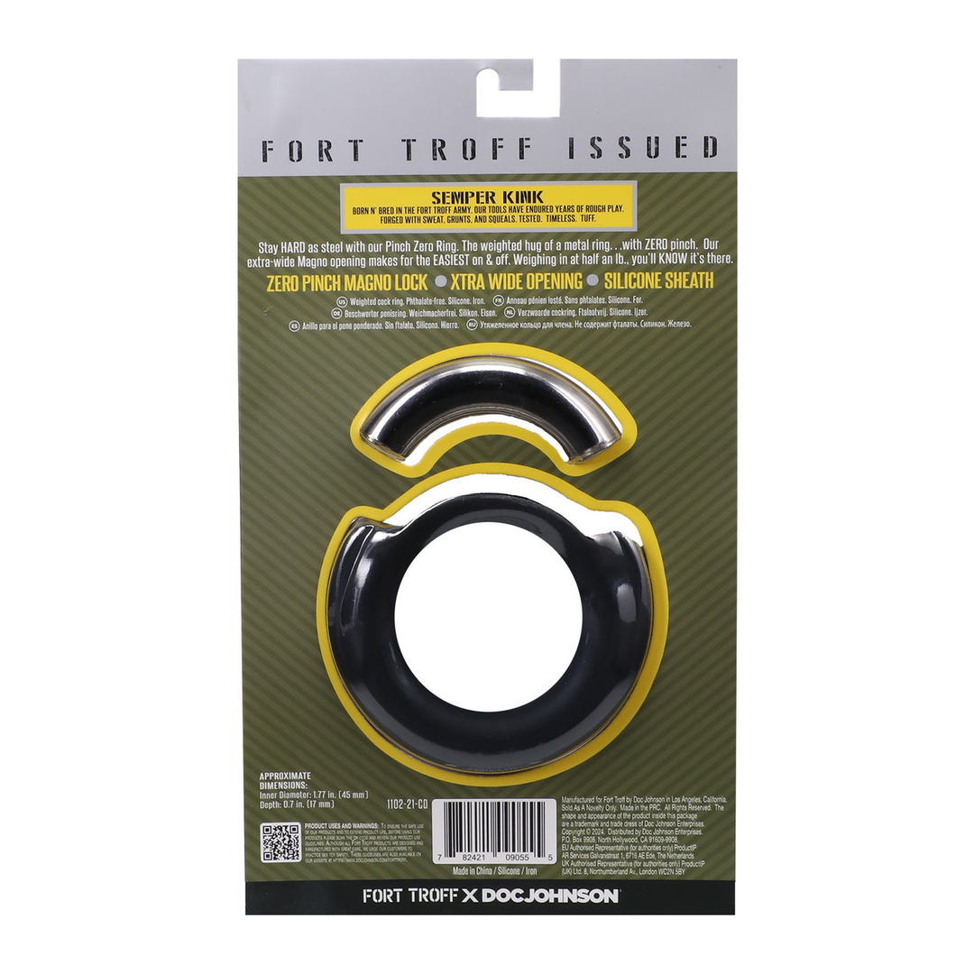 Pinch Zero Ring Black