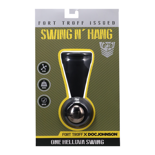 Swing N' Hang Ball Stretcher Black