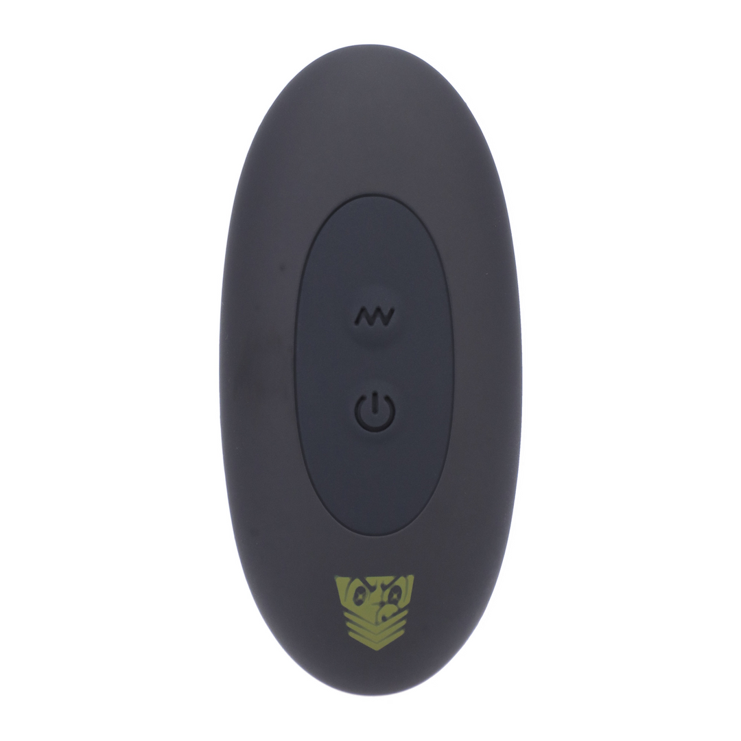 Rev Cock Throbber Vibrating Cockring Large Black