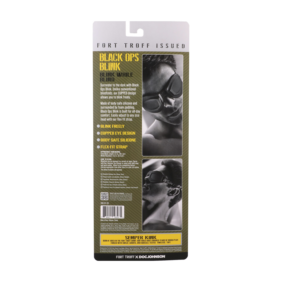 Black Ops Blink Blindfold Black