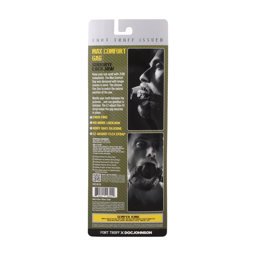 Max Comfort Gag Black