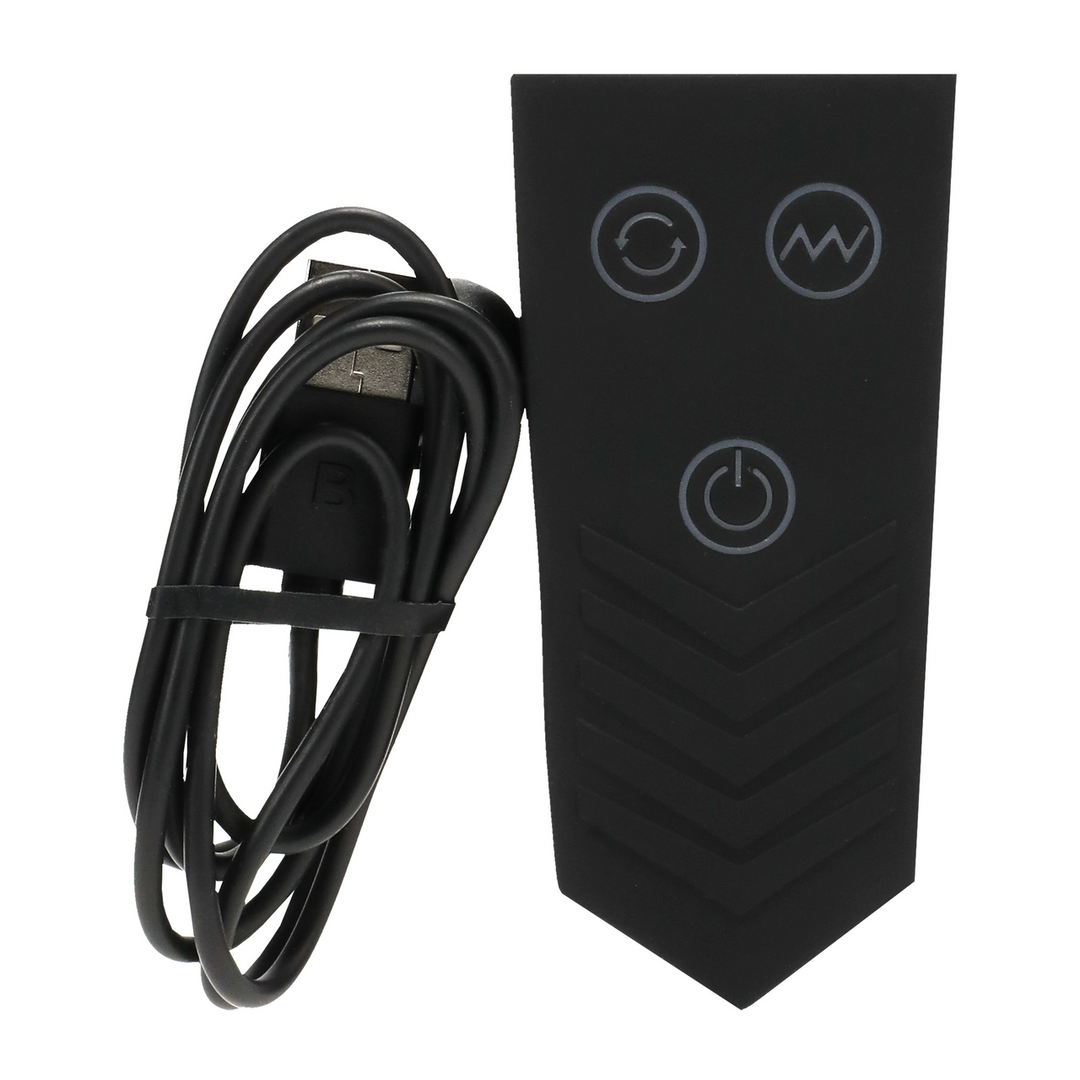 Robo Rimmer X Vibrating Plug Black