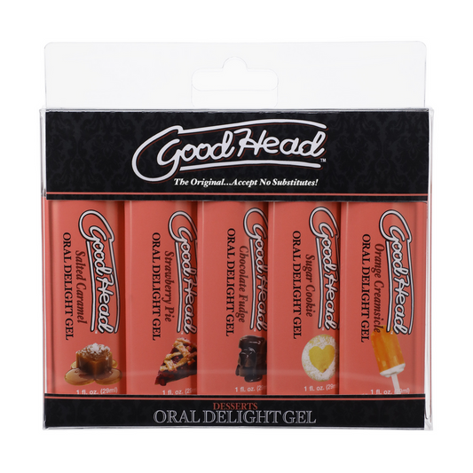 Oral Delight Gel Desserts 5 Pack 1 Fl Oz / 29 Ml