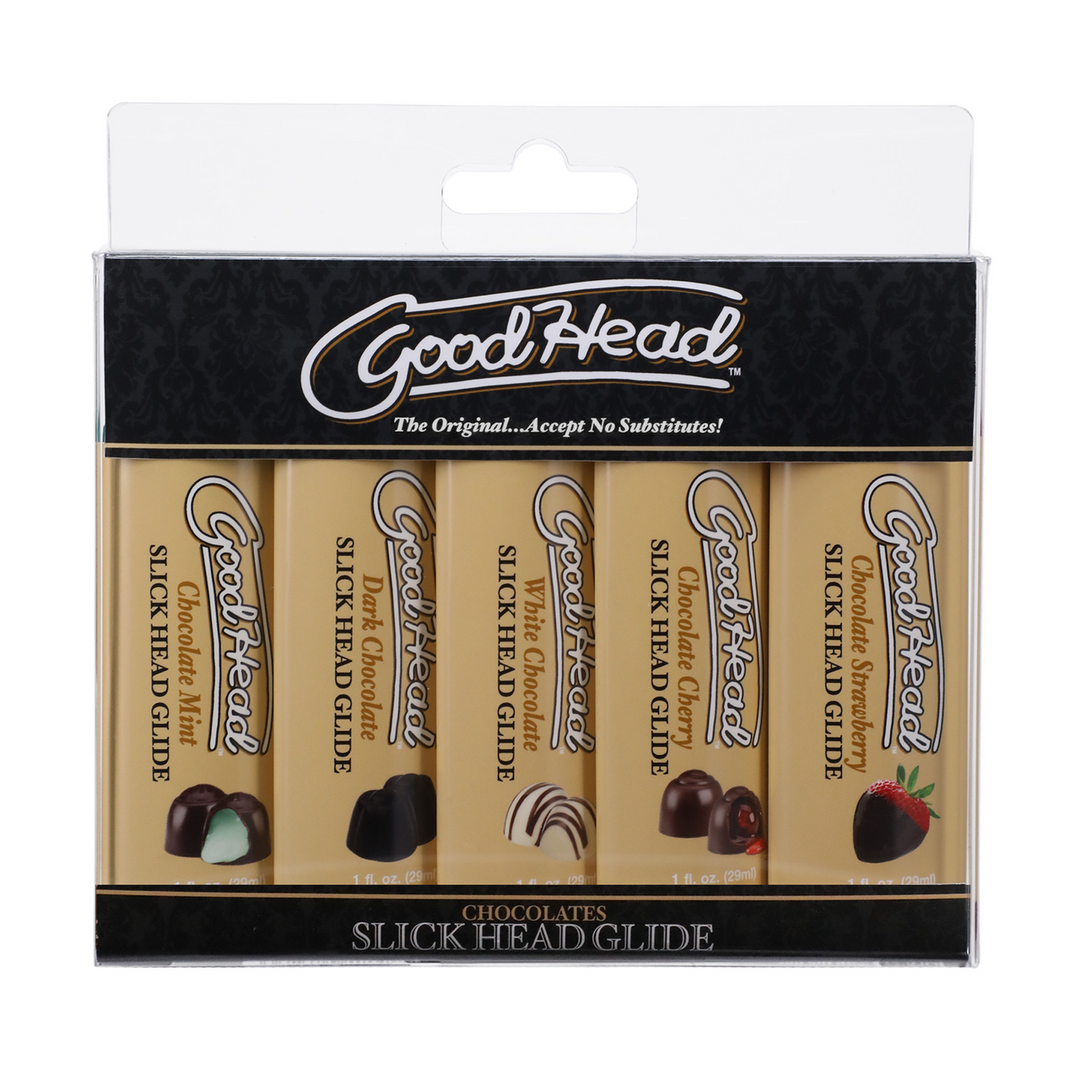 Slick Head Glide Chocolates 5 Pack 1 Fl Oz / 29 Ml