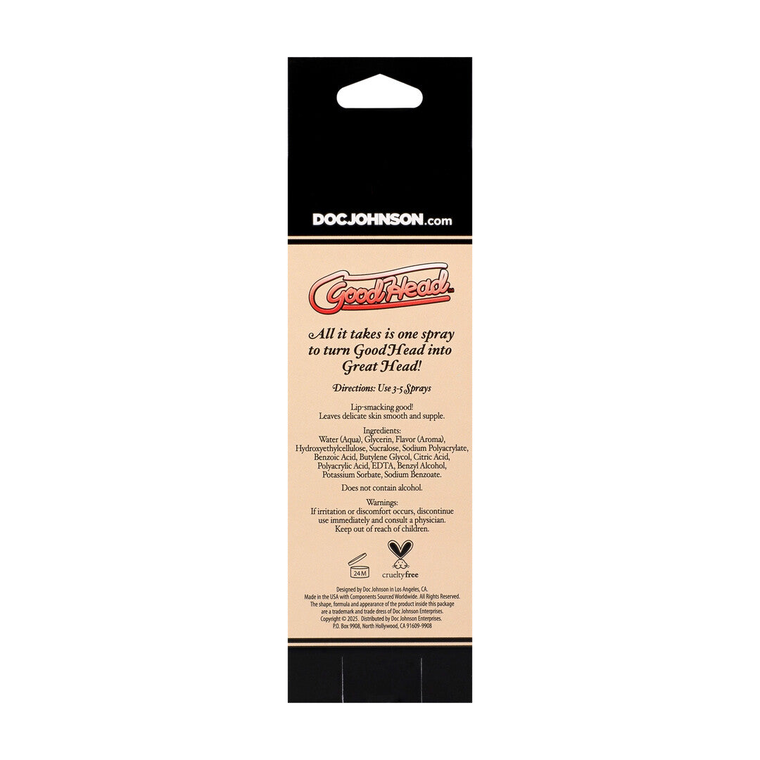 Juicy Head Cocktails Dry Mouth Spray Strawberries And Champagne 2 Fl Oz / 59 Ml