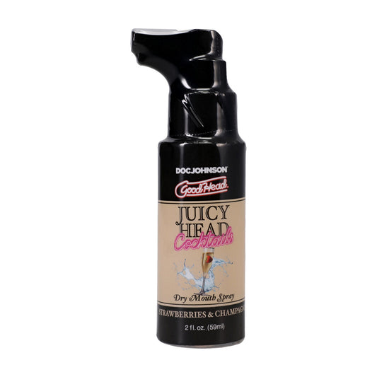 Juicy Head Cocktails Dry Mouth Spray Strawberries And Champagne 2 Fl Oz / 59 Ml