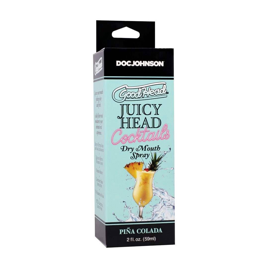 Juicy Head Cocktails Dry Mouth Spray Pina Colada 2 Fl Oz / 59 Ml