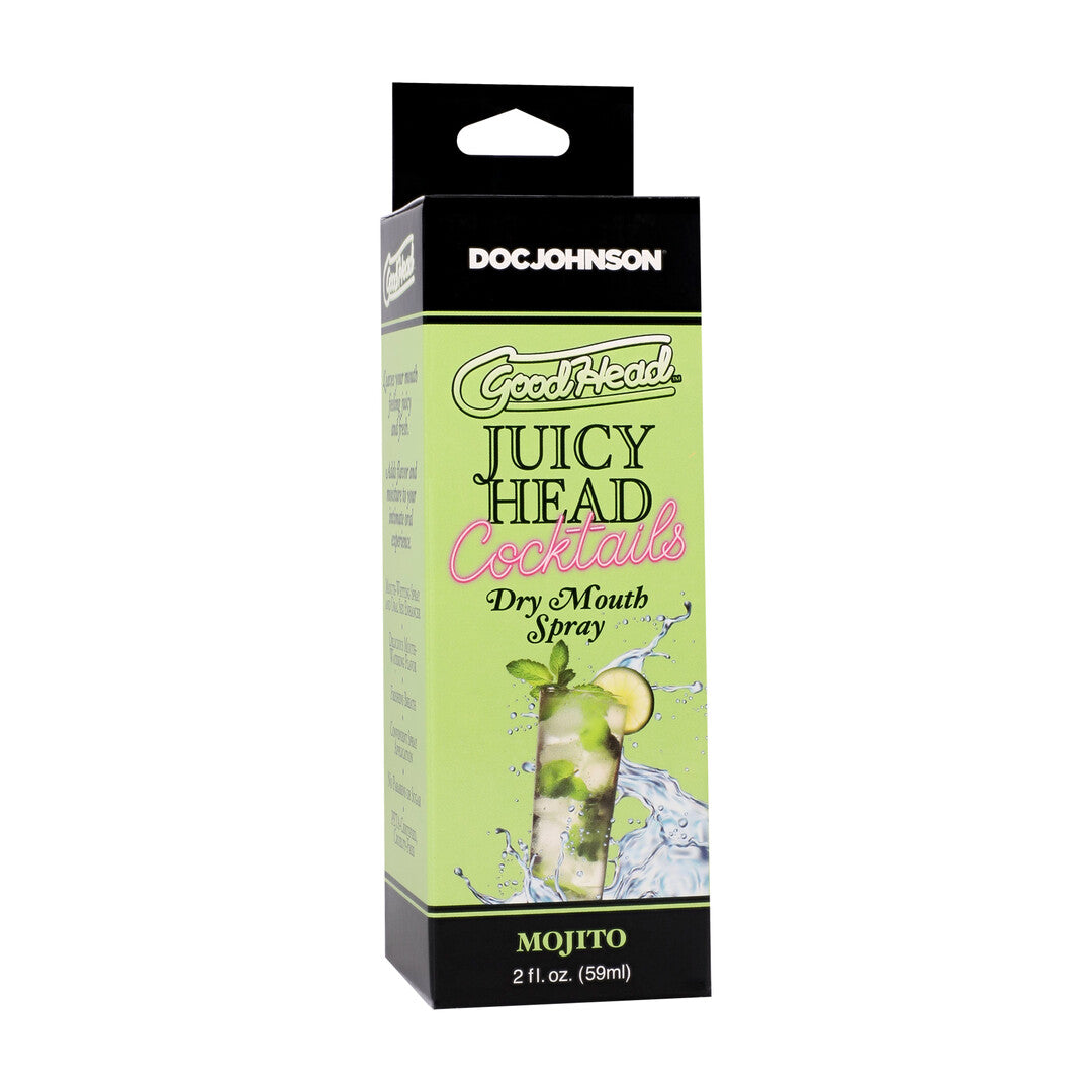 Juicy Head Cocktails Dry Mouth Spray Mojito 2 Fl Oz / 59 Ml