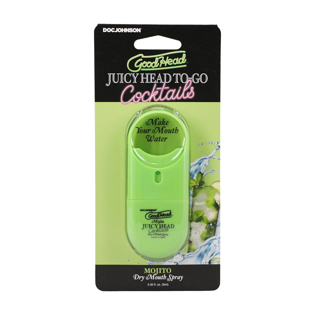 Juicy Head Cocktails Dry Mouth Spray To Go Mojito 0.3 Fl Oz / 9 Ml