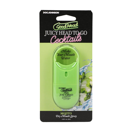 Juicy Head Cocktails Dry Mouth Spray To Go Mojito 0.3 Fl Oz / 9 Ml