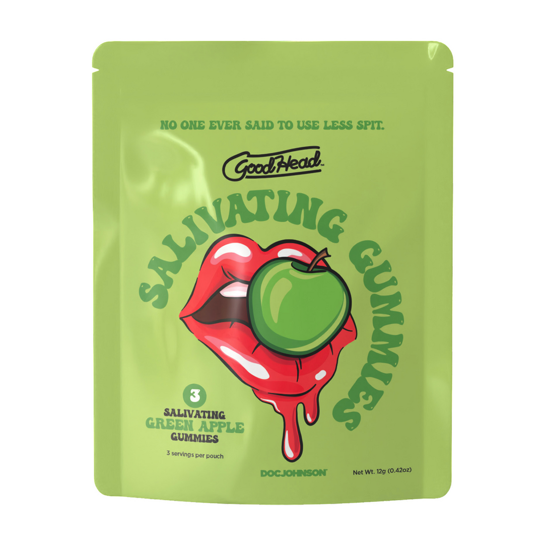 Salivating Gummies 24 Ct Display 12 Gr Green Apple