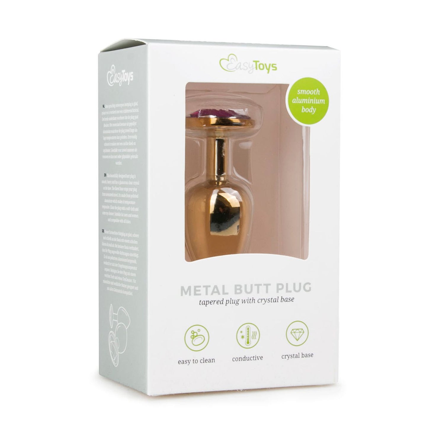 Easytoys Metalen Buttplug 3