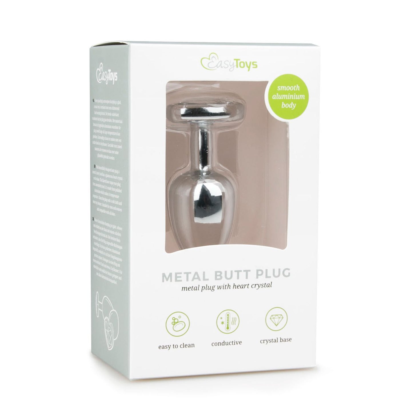 Easytoys Metalen Buttplug 2