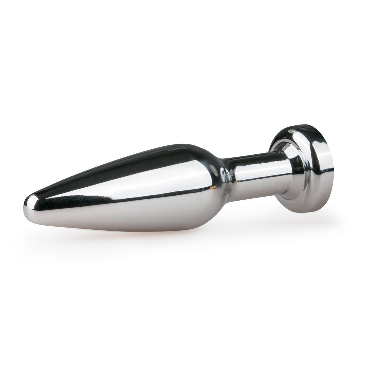 Easytoys Metalen Buttplug Met Diamant Zilver L