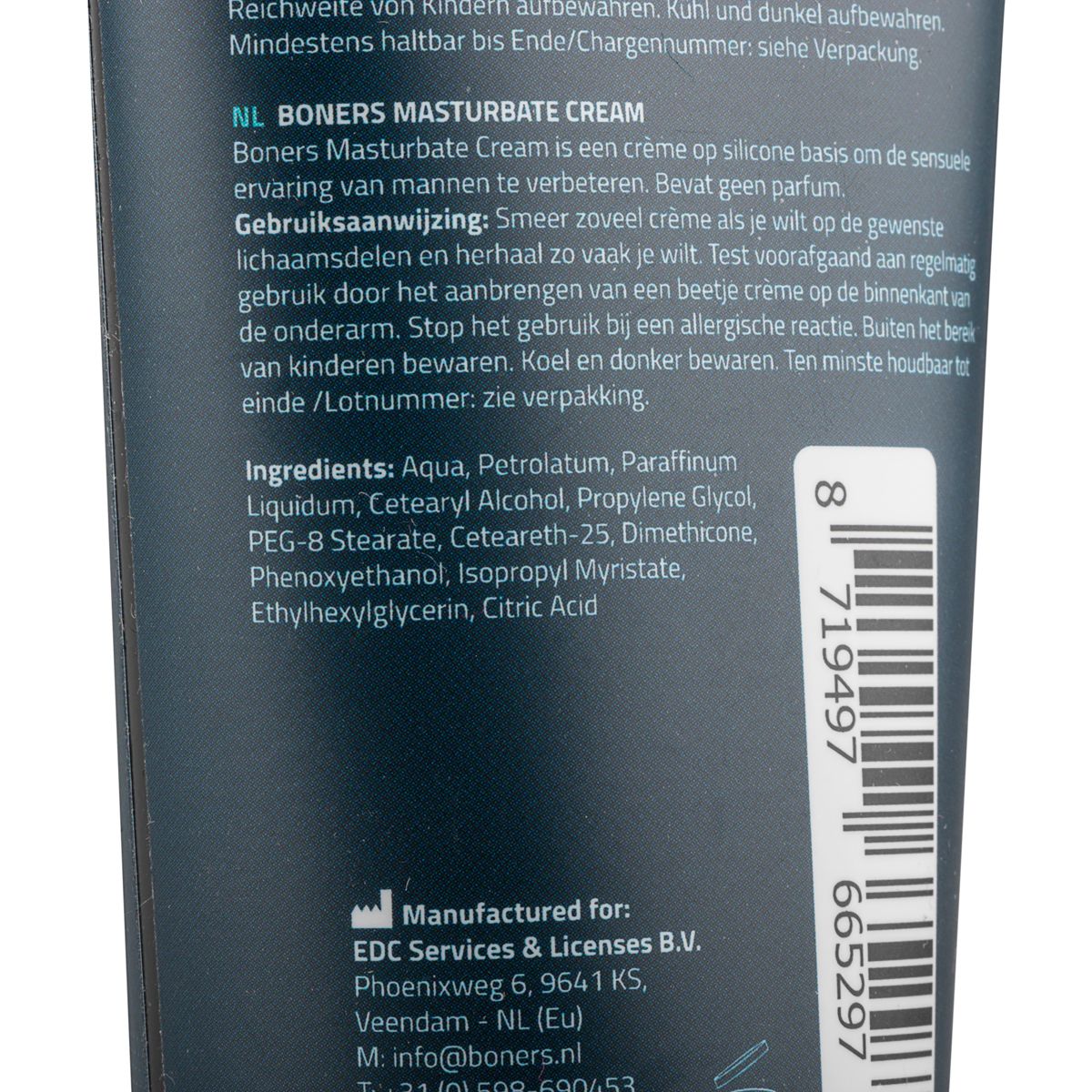 Boners Masturbatiecrème 100 Ml