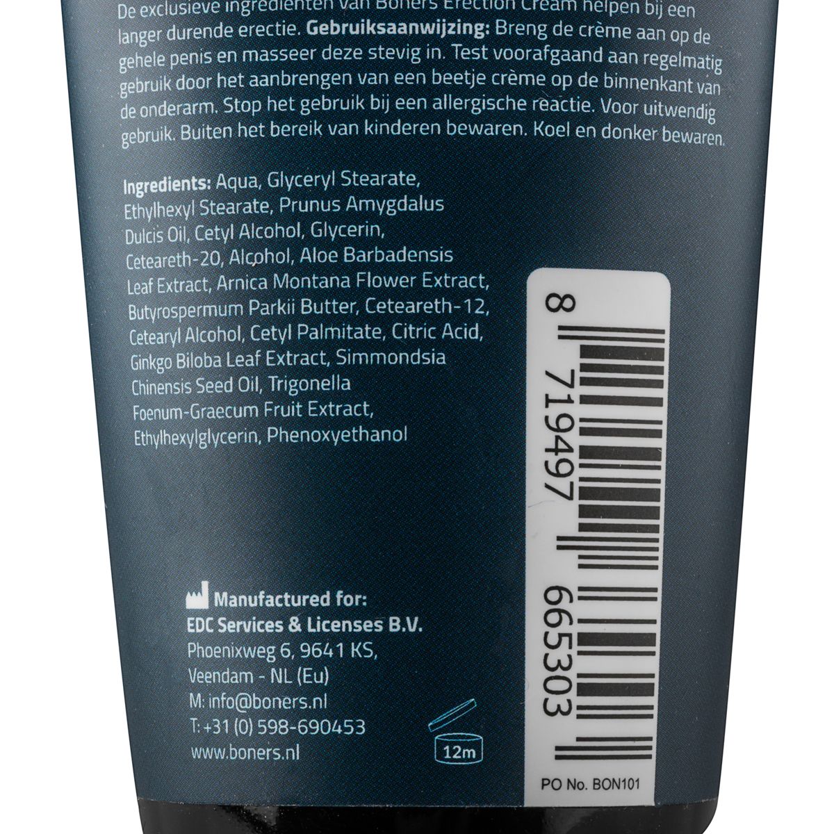 Boners Erectiecrème 100 Ml