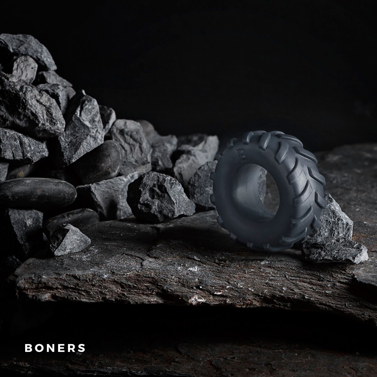 Boners Band Cockring Grijs
