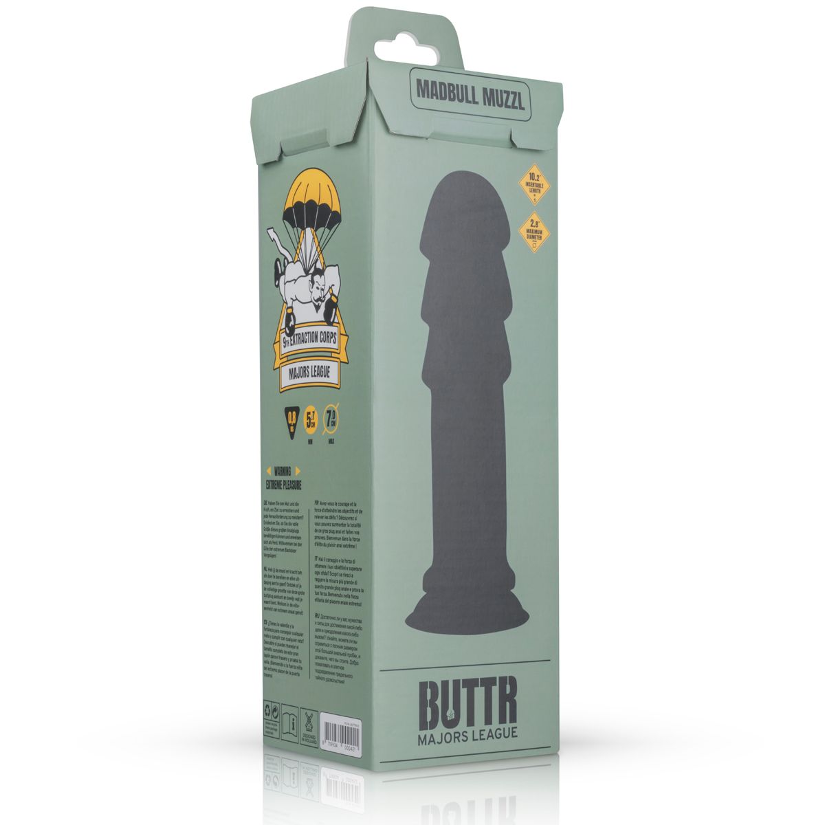 Buttr Madbull Muzzl XXL Dildo 29 cm
