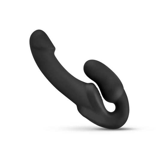 No Parts Morgan Strapless Strapon Dildo 22 Cm Zwart