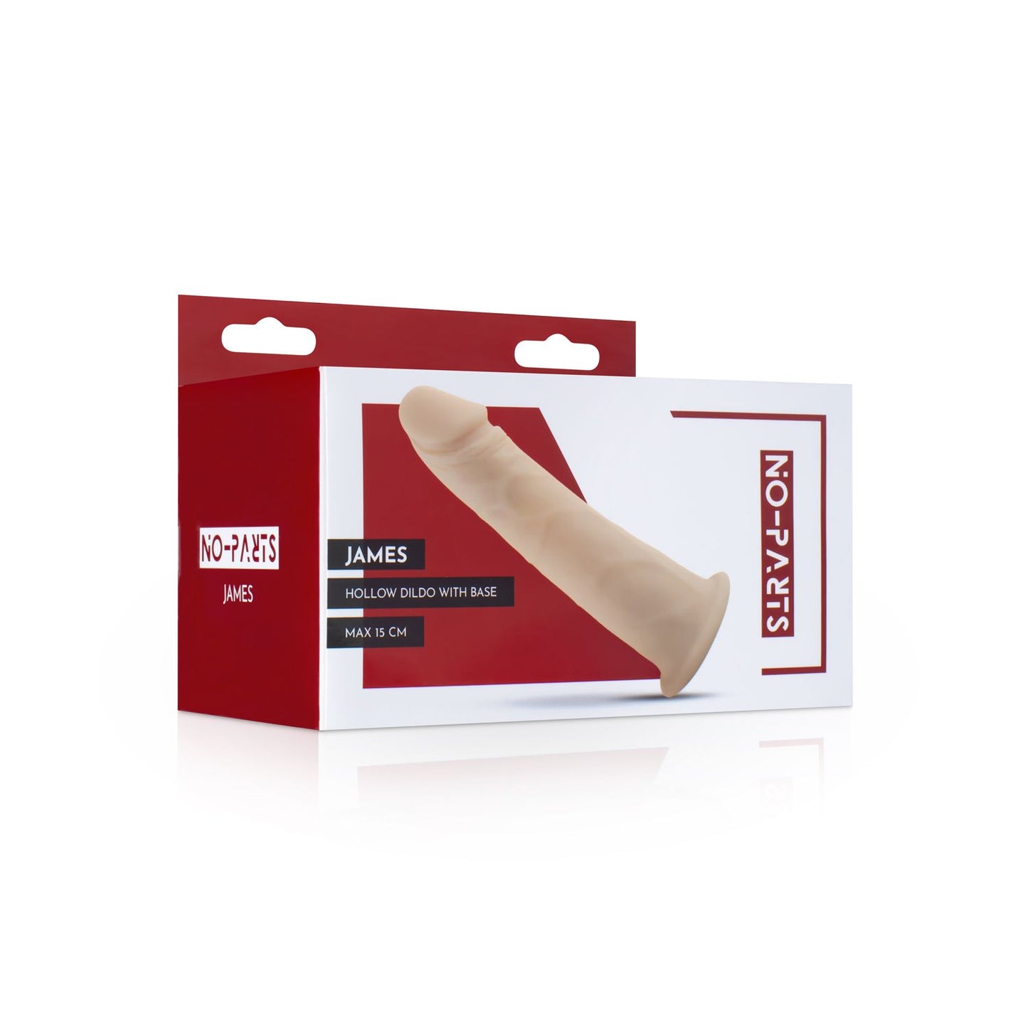 No Parts James Realistische Holle Dildo 15 Cm