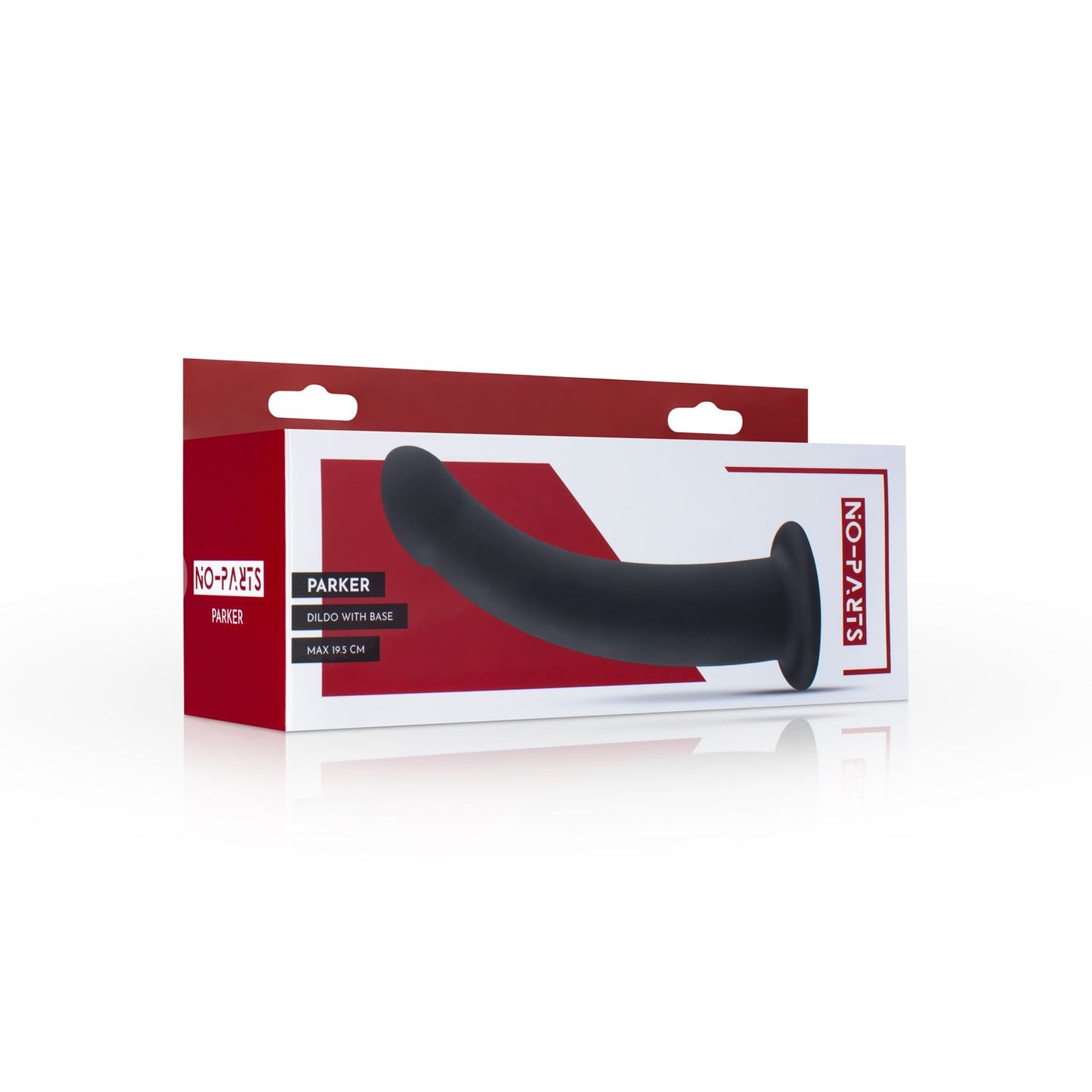 No Parts Parker Dildo 19.5 Cm Zwart