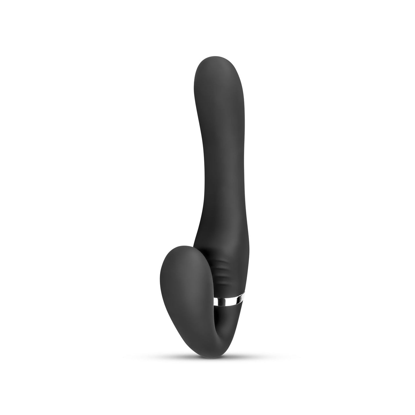 No Parts Avery Strapless Strapon Vibrerende Dildo 22 Cm Zwart