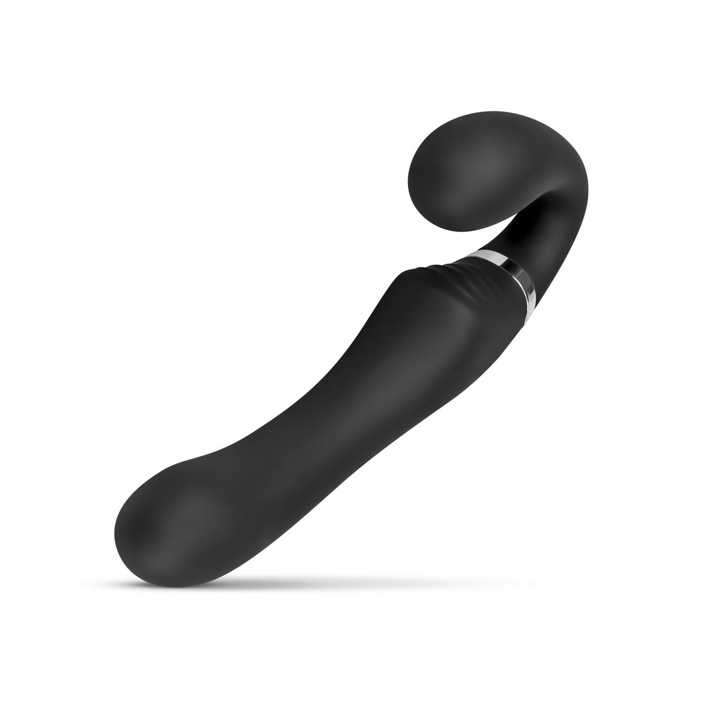 No Parts Avery Strapless Strapon Vibrerende Dildo 22 Cm Zwart
