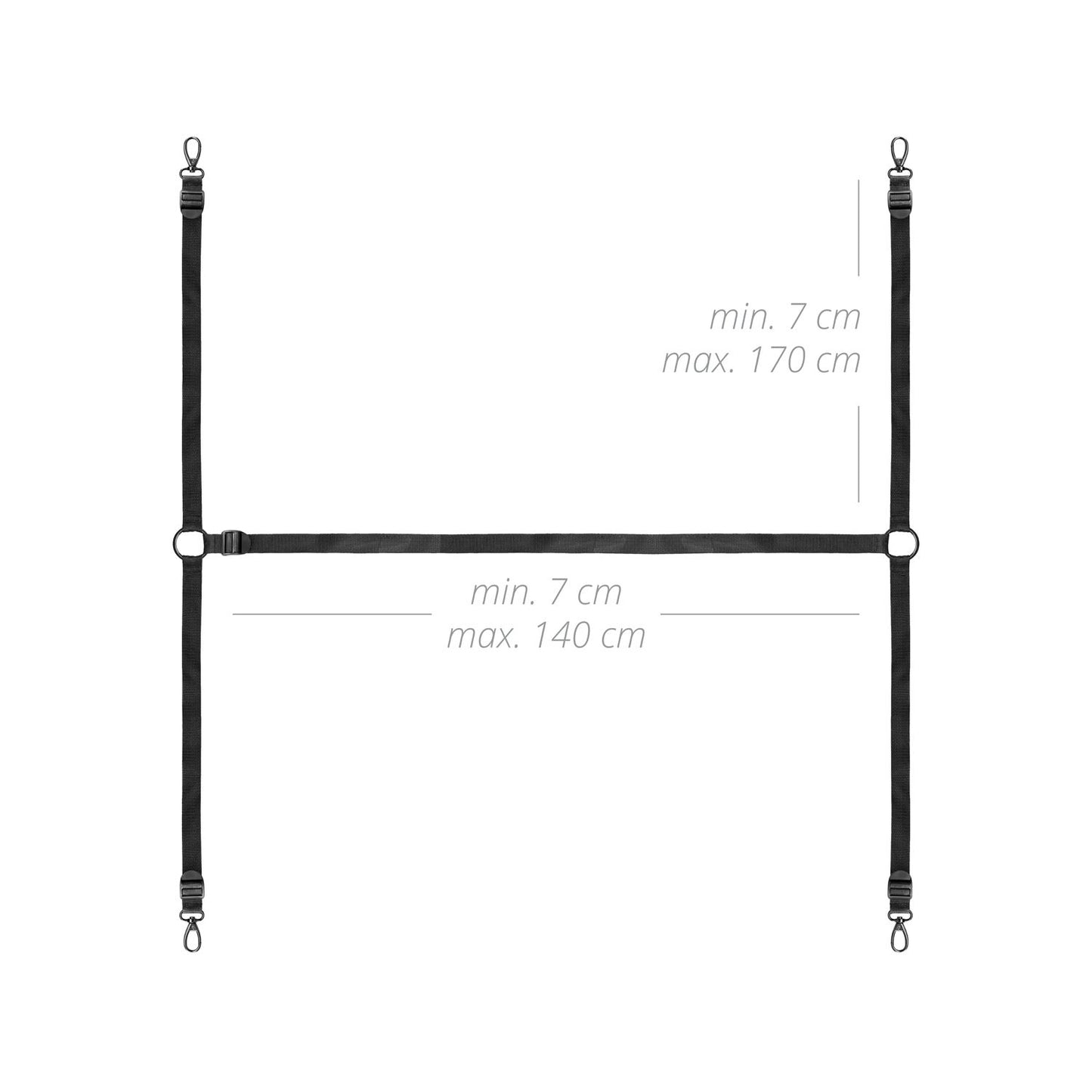 Bedroom Fantasies Under Mattress Restraint Set