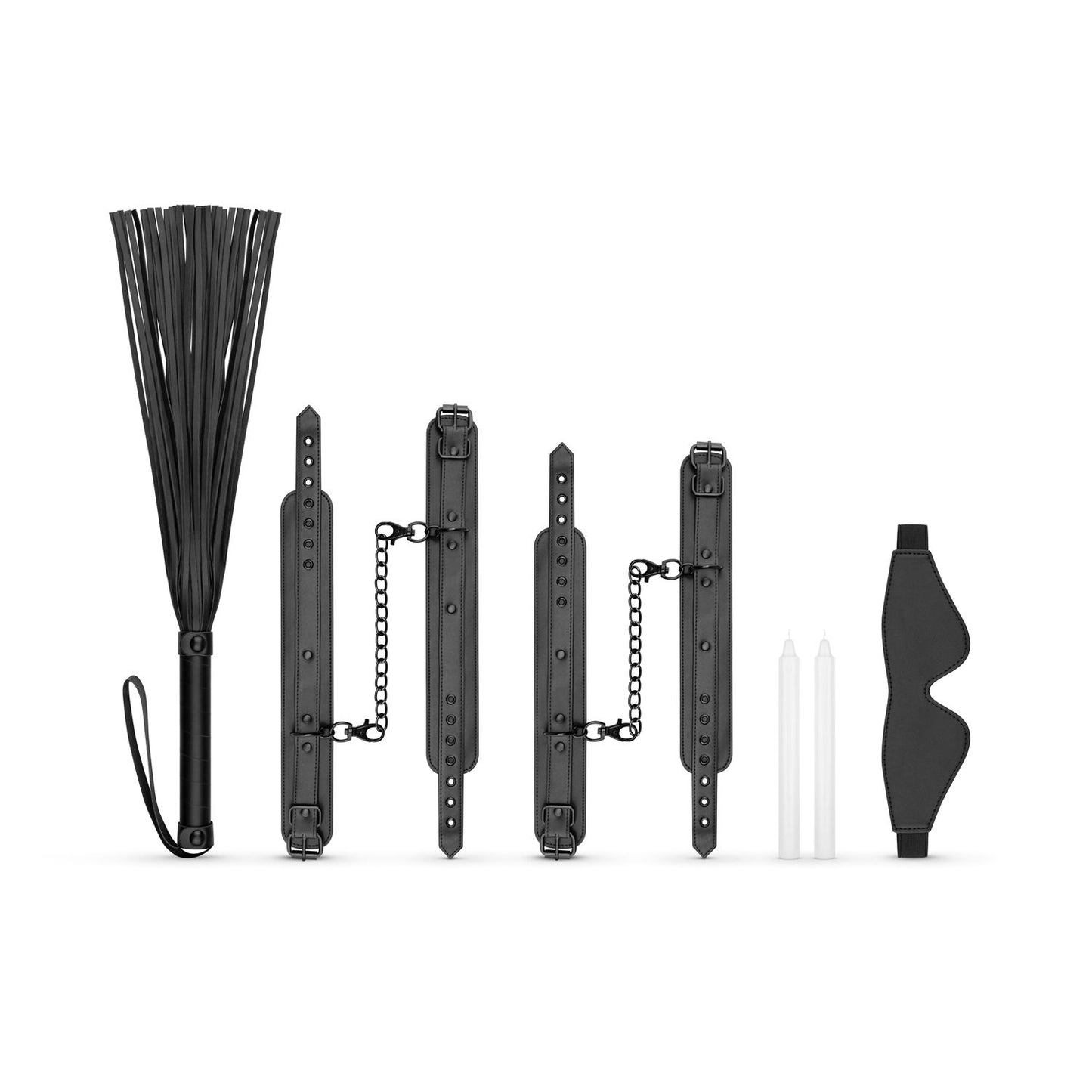 Bedroom Fantasies Kinky Bondage Set 5 Delig Zwart