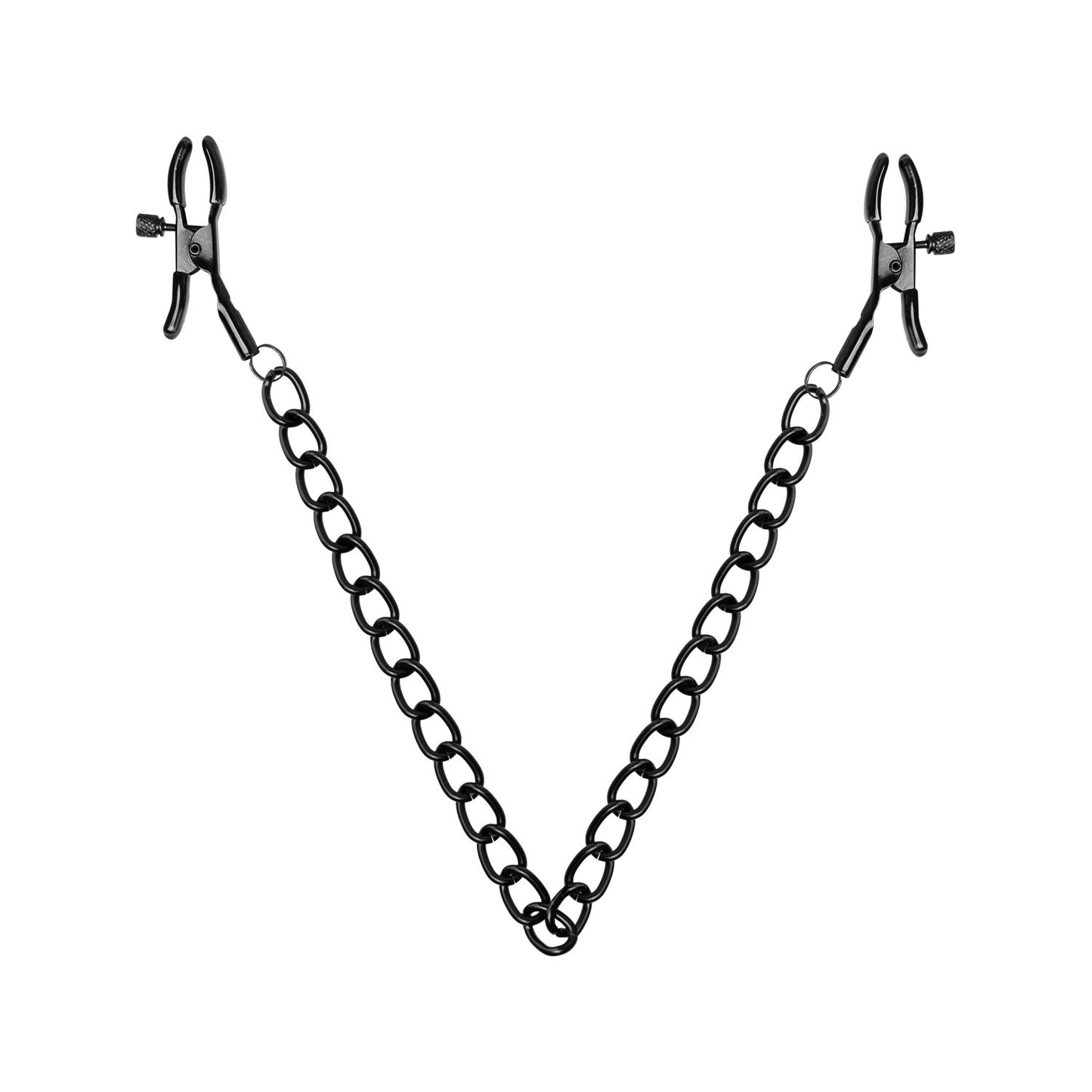 Bedroom Fantasies Tepelklemmen Met Ketting Zwart