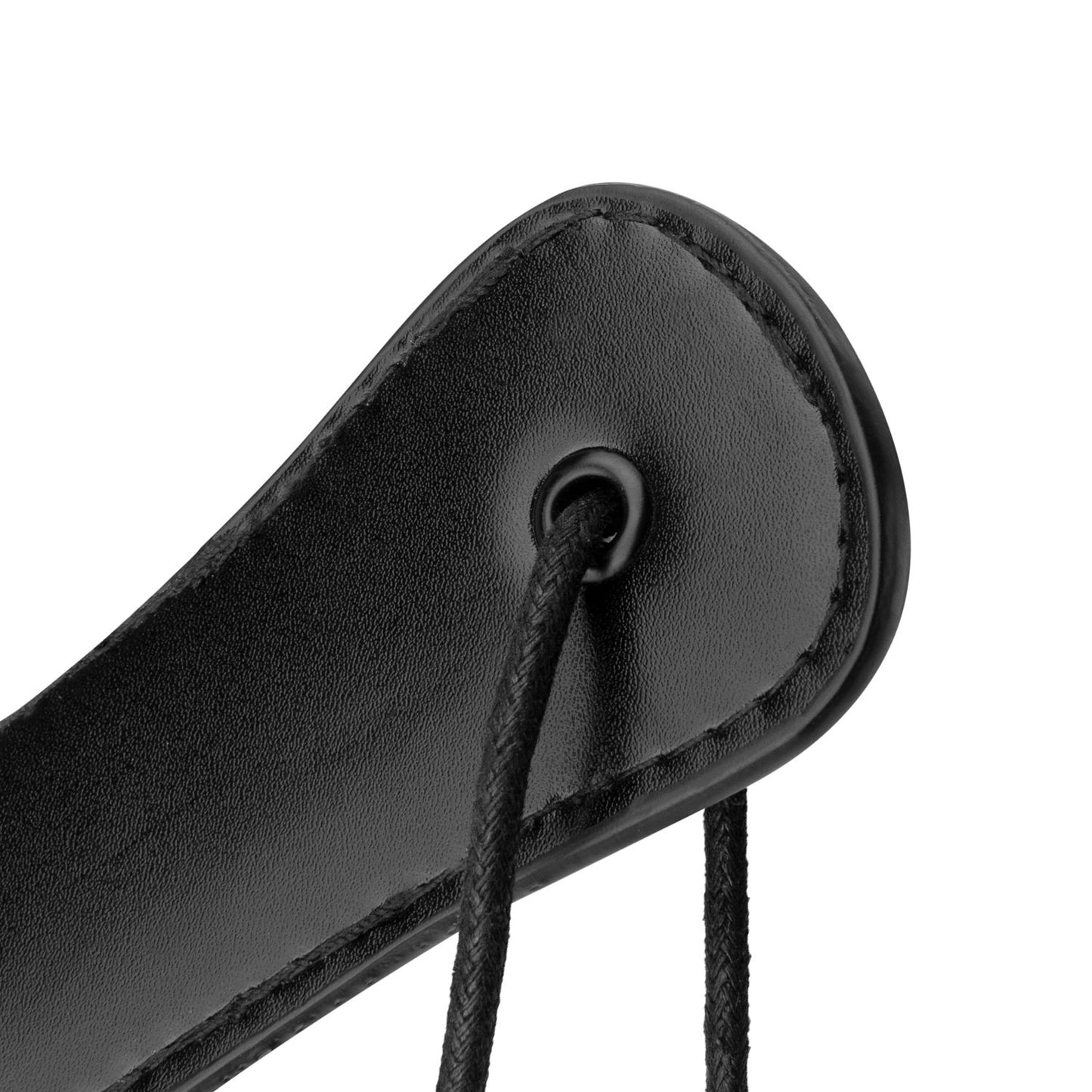 Kunstleren Paddle Zwart