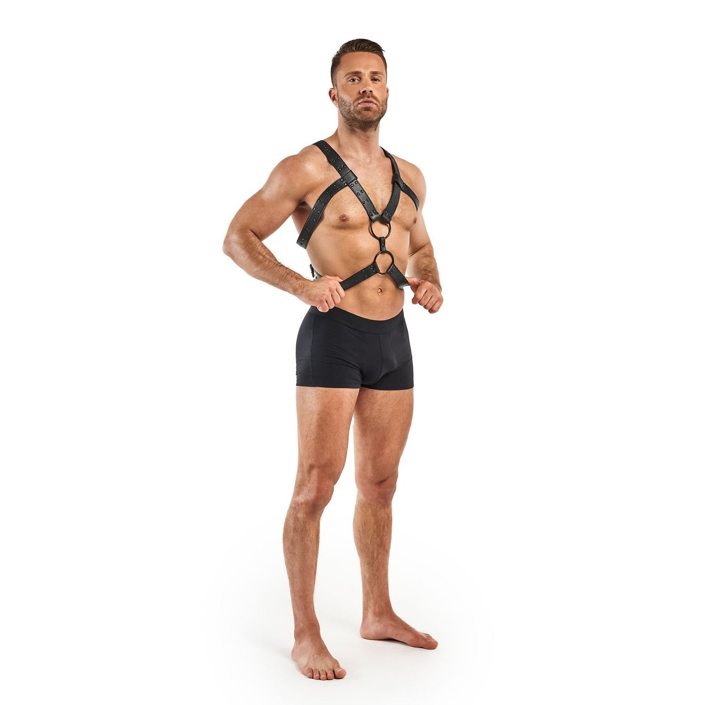Rocco Bondage Harnas Zwart