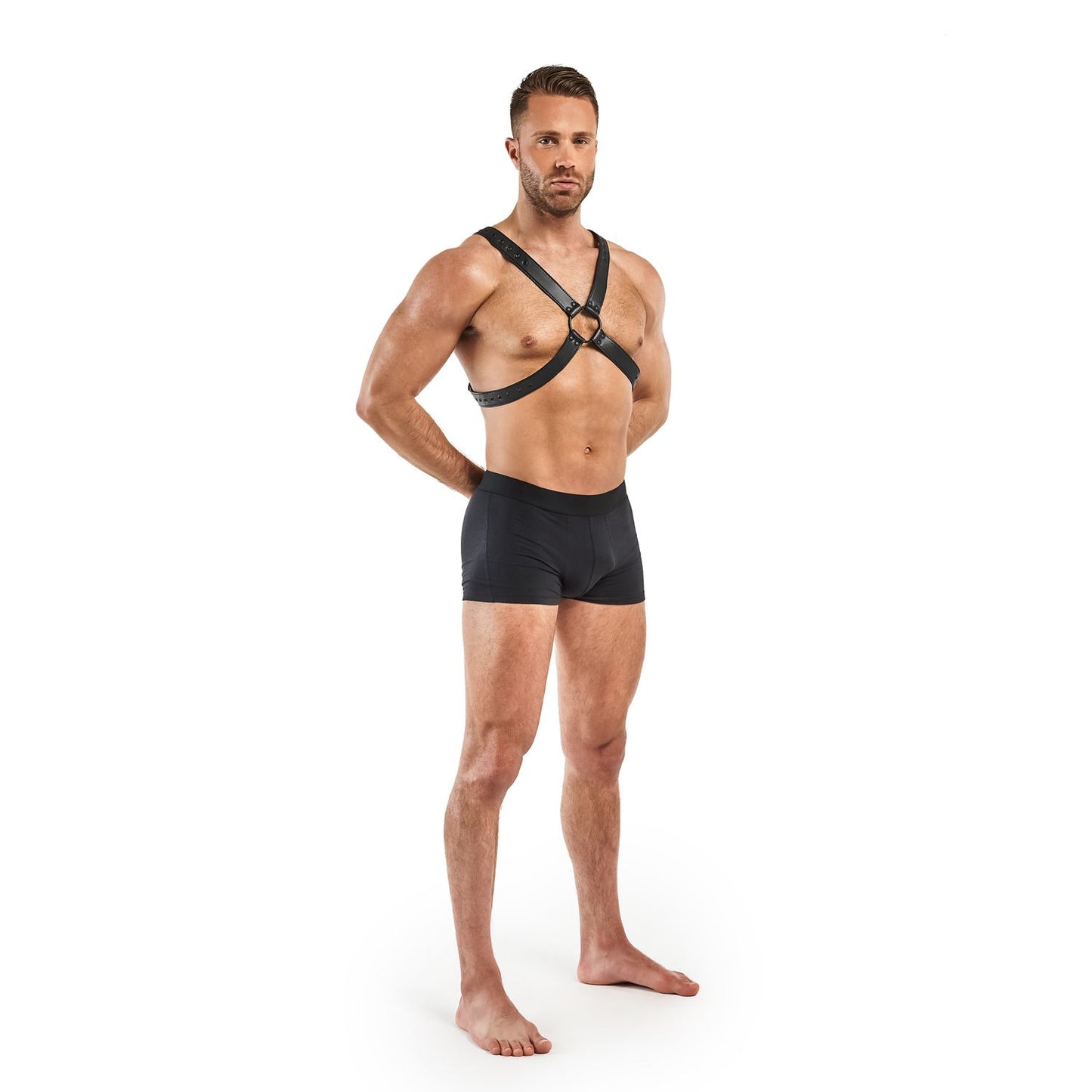 Lionel Bondage Harnas Zwart