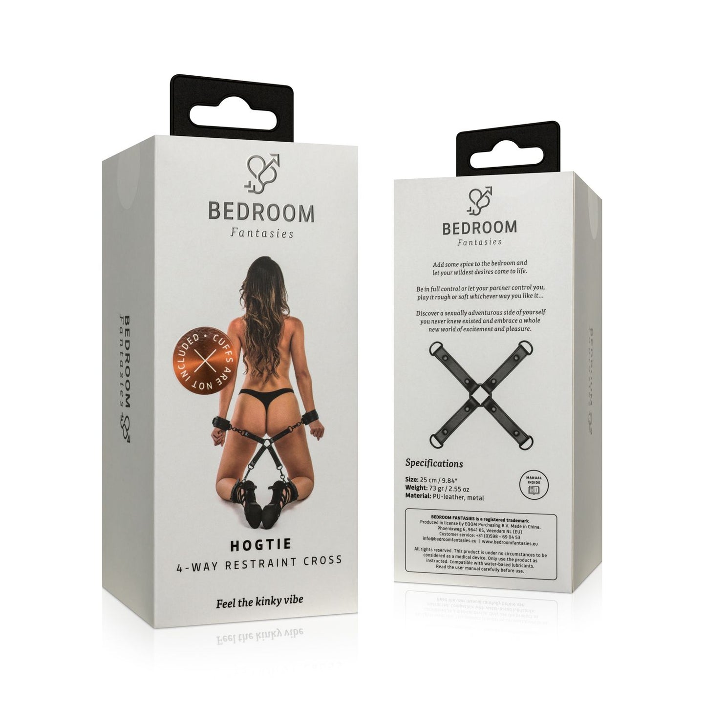 Bedroom Fantasies Hog Tie Zwart