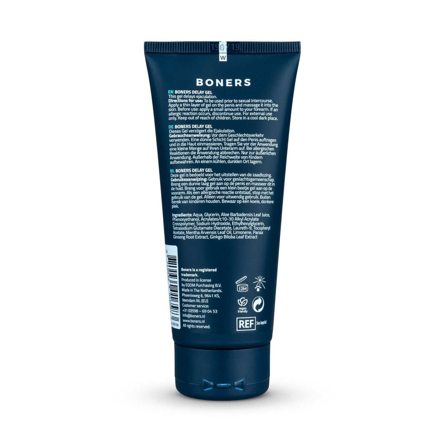 Boners Orgasmevertragende Gel 100 Ml