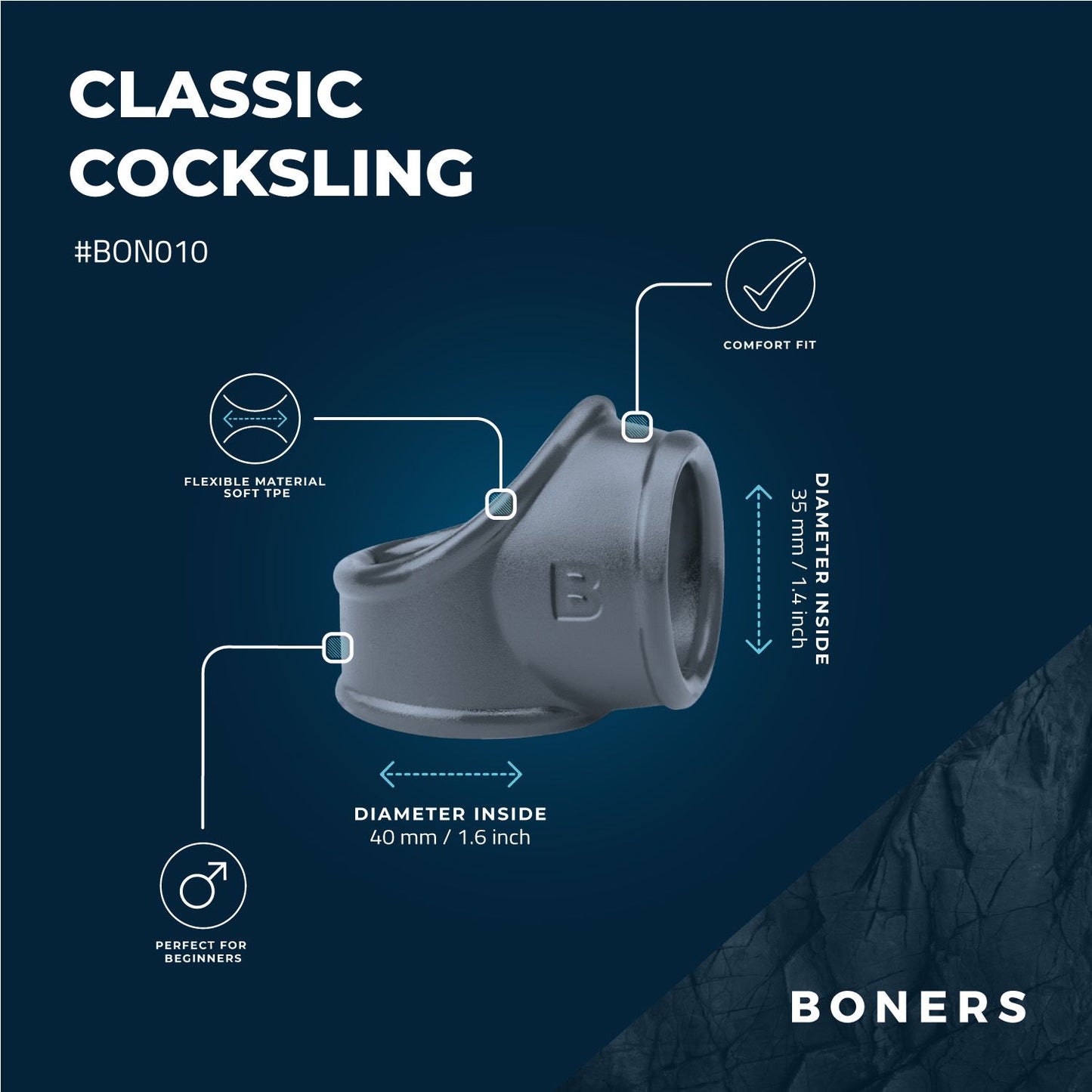 Boners Cocksling Grijs