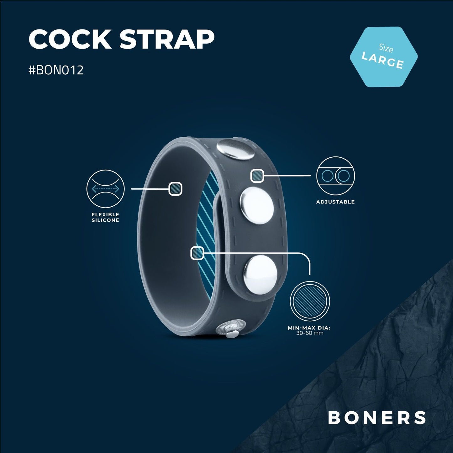 Boners Cock Strap Maat L