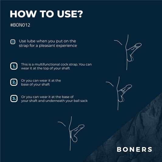Boners Cock Strap Maat L